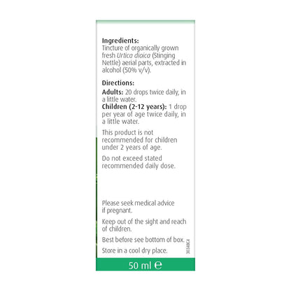 Stinging Nettle Urtica Drops 50ml - A. Vogel - Food Supplement - Eco Natural Products