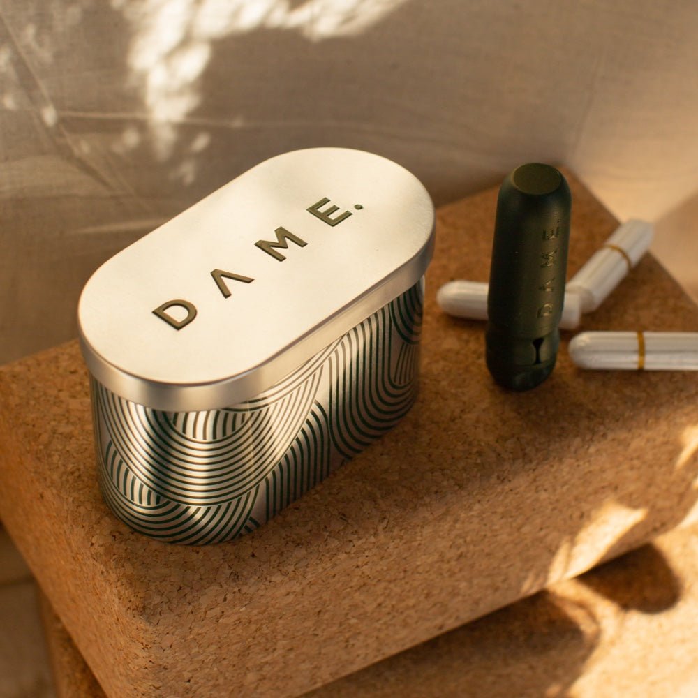 Storage Tin Embossed 74g - Dame - storage tin - Eco Natural Products