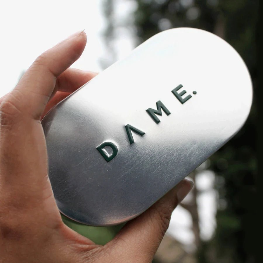 Storage Tin Embossed 74g - Dame - storage tin - Eco Natural Products