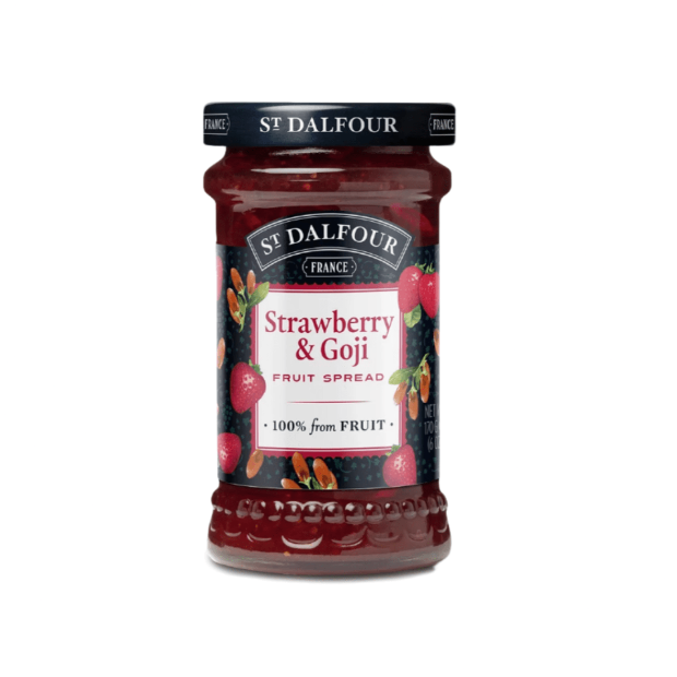 Strawberry & Goji Berry Fruit Spread 170g - St Dalfour - Fruit Spreads - St Dalfour