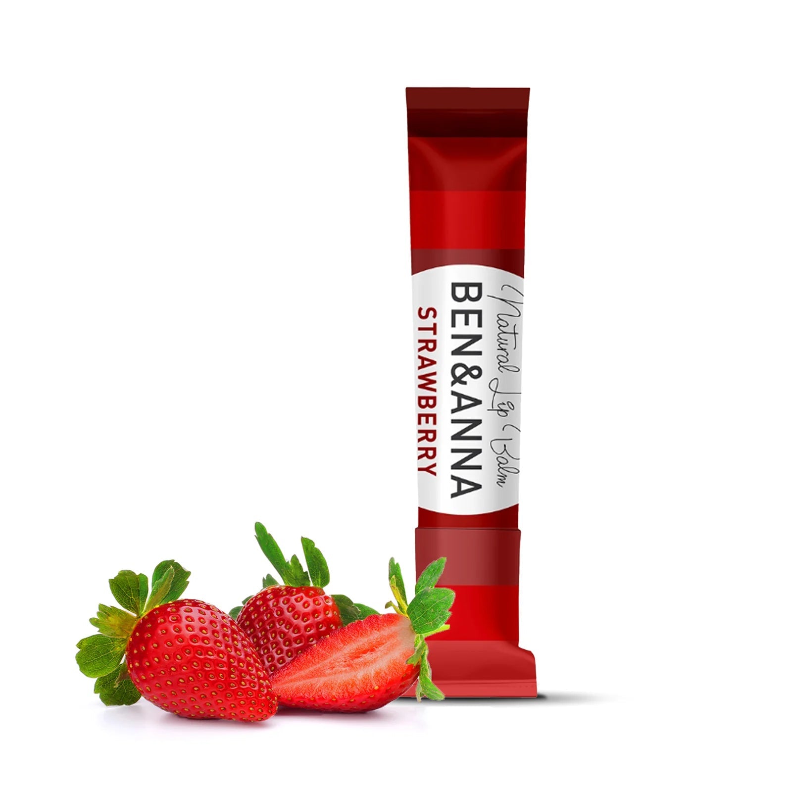 Strawberry Lip Balm 6g - Ben & Anna - Lip balm - Eco Natural Products