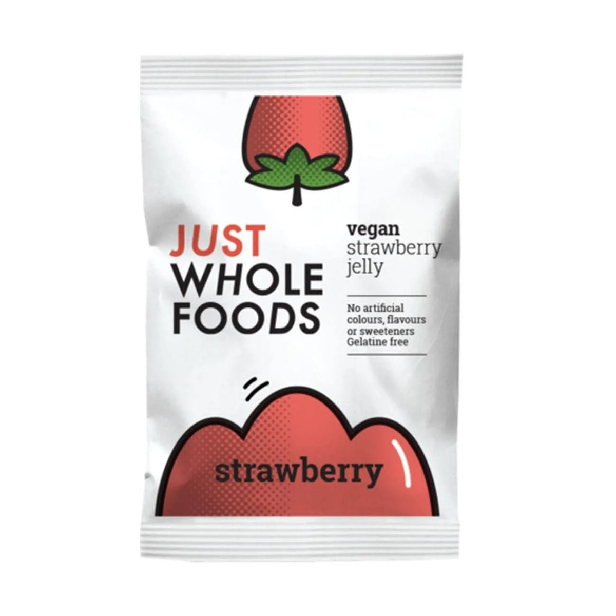 Strawberry Real Fruit Flavoured Jelly Crystals 85g BBE 09.2025 - Just Wholefoods - Jams & Jellies - Just Wholefoods