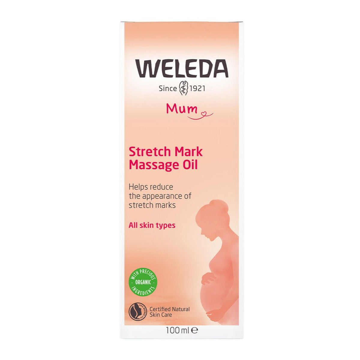 Stretch Mark Massage Oil 100ml - Weleda - Massage Oil - Eco Natural Products