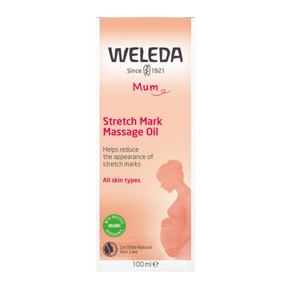 Stretch Mark Massage Oil 100ml - Weleda - Massage Oil - Eco Natural Products