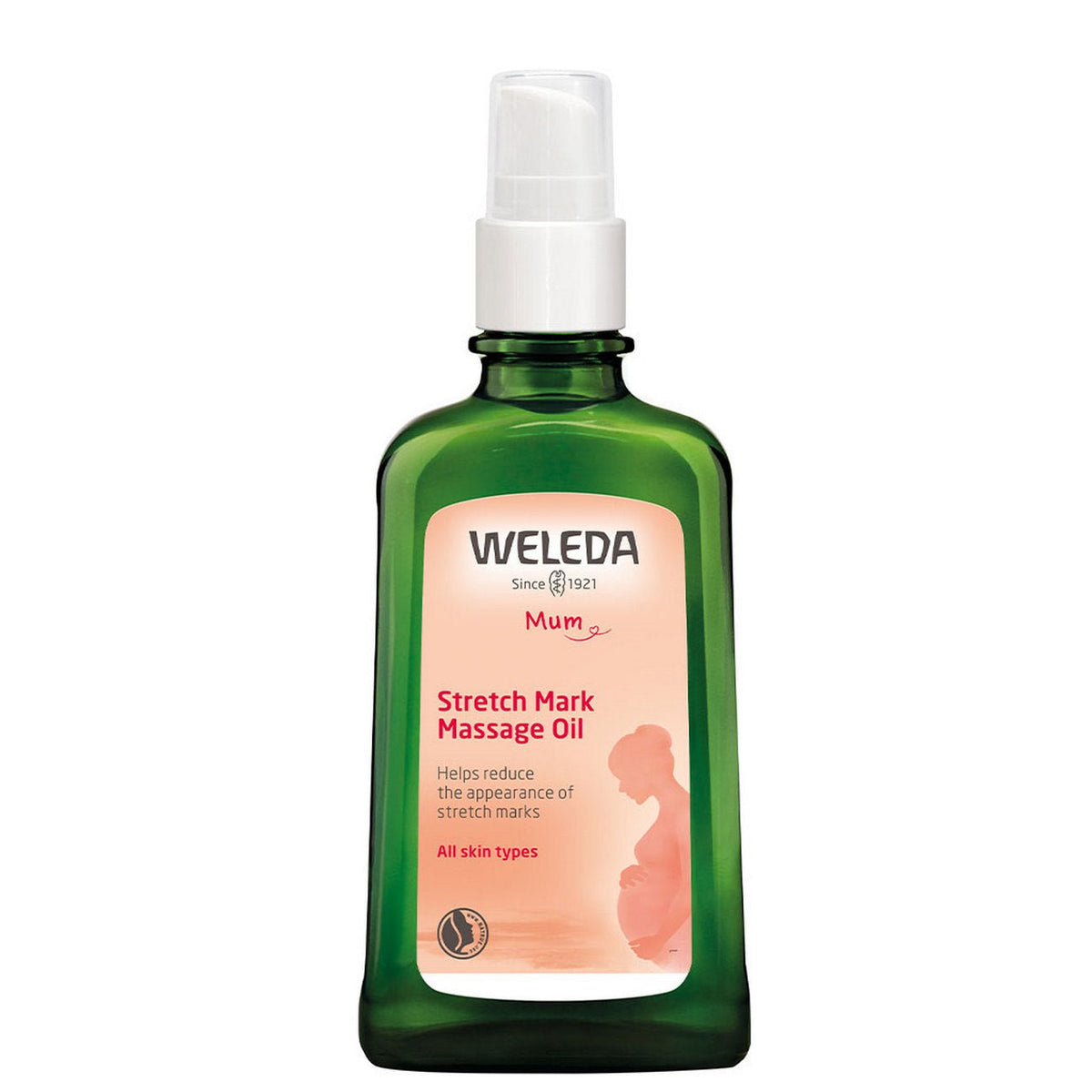 Stretch Mark Massage Oil 100ml - Weleda - Massage Oil - Eco Natural Products