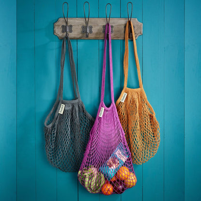 String Bag Large Handles Teal 1 Bag - Suma - Bag - Eco Natural Products