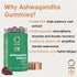 Sugar - Free Vegan Ashwagandha KSM - 66 60 x Gummies 180g - Nutriburst - Herbal Supplements - Eco Natural Products