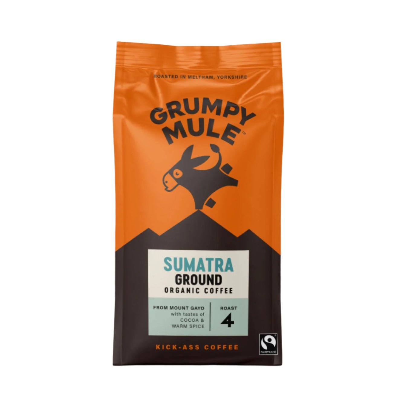 Sumatra Organic Ground Coffee 200g - Grumpy Mule Coffee - Coffee - Eco Natural Products