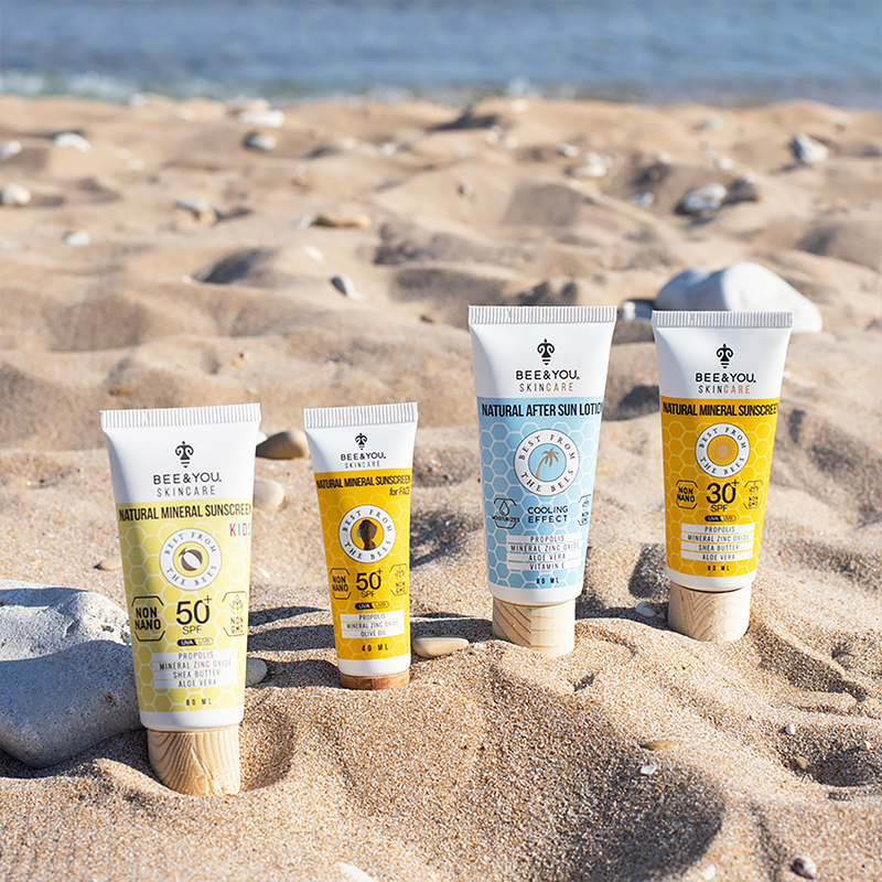 Bee and You Mineral Sunscreen Cream Kids SPF50 80ml - ingredients
