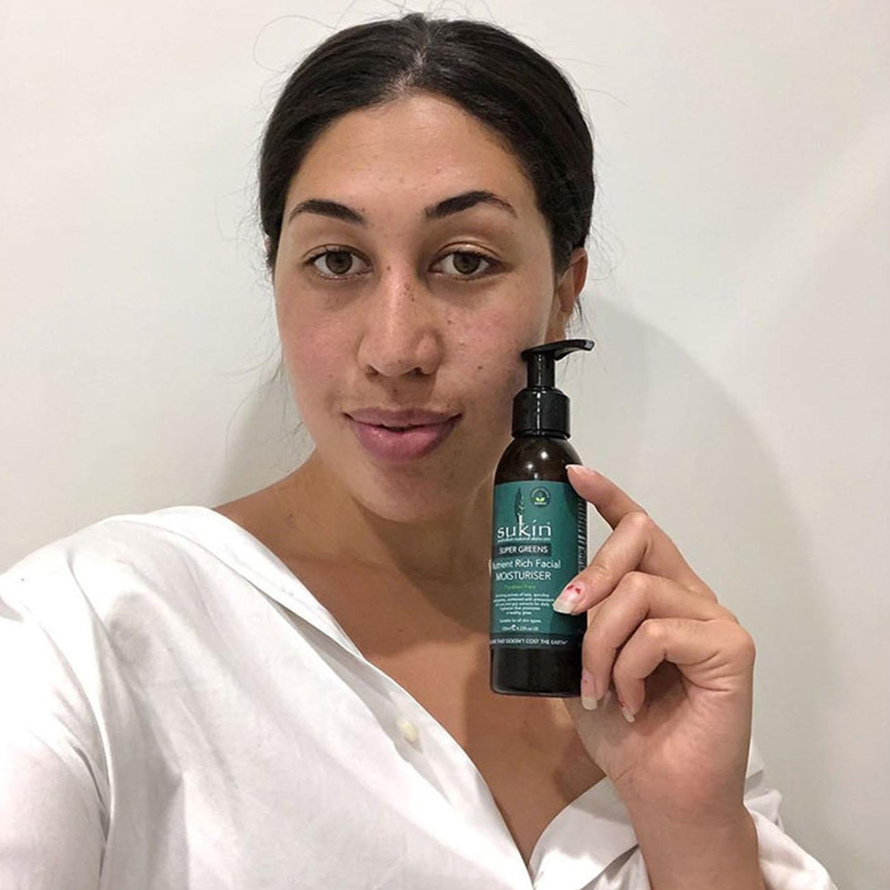 Super Greens Nutrient Rich Facial Moisturiser 125ml - Sukin - Facial Moisturiser - Eco Natural Products