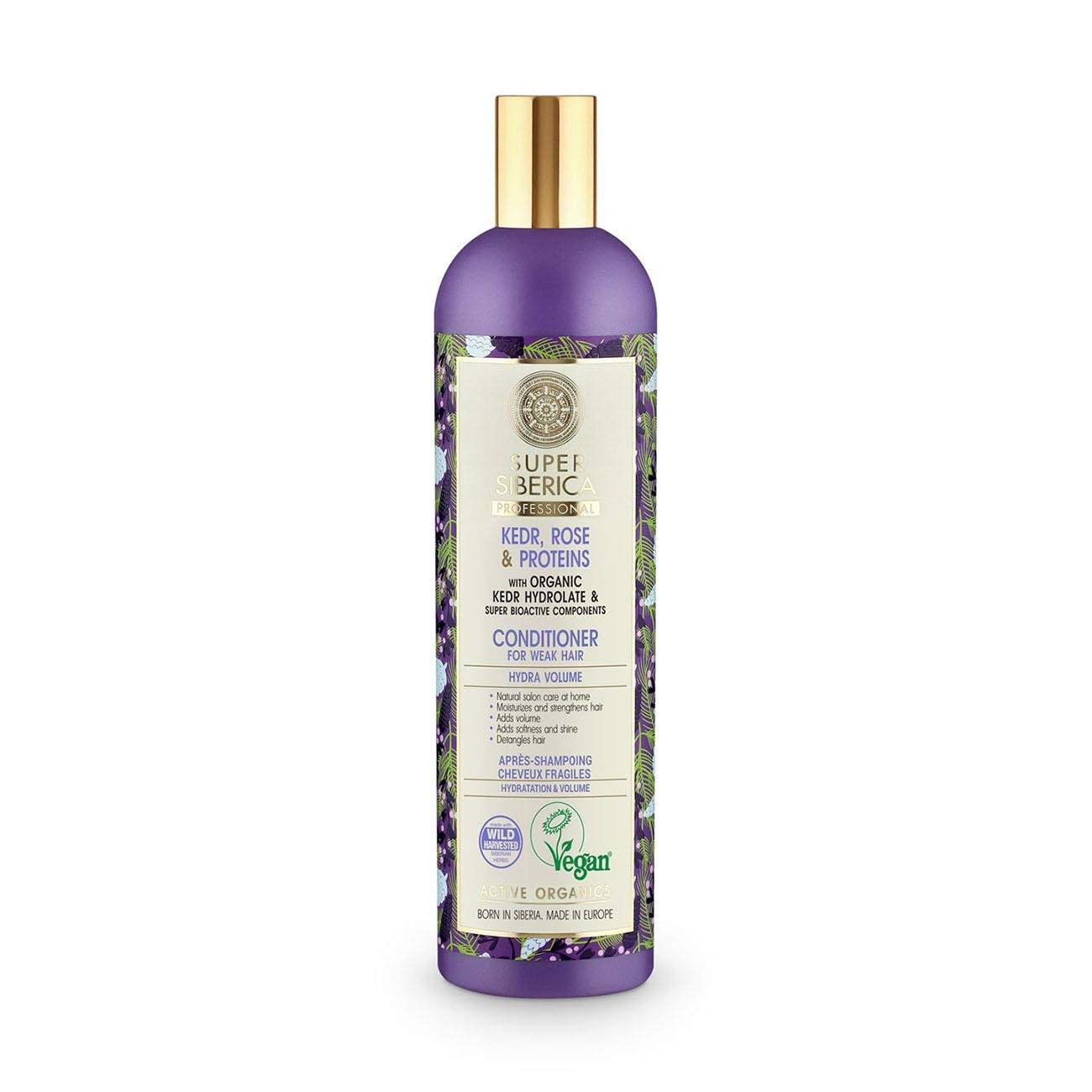 Super Kedr Rose & Proteins Conditioner 400ml - Natura Siberica - Conditioners - Eco Natural Products