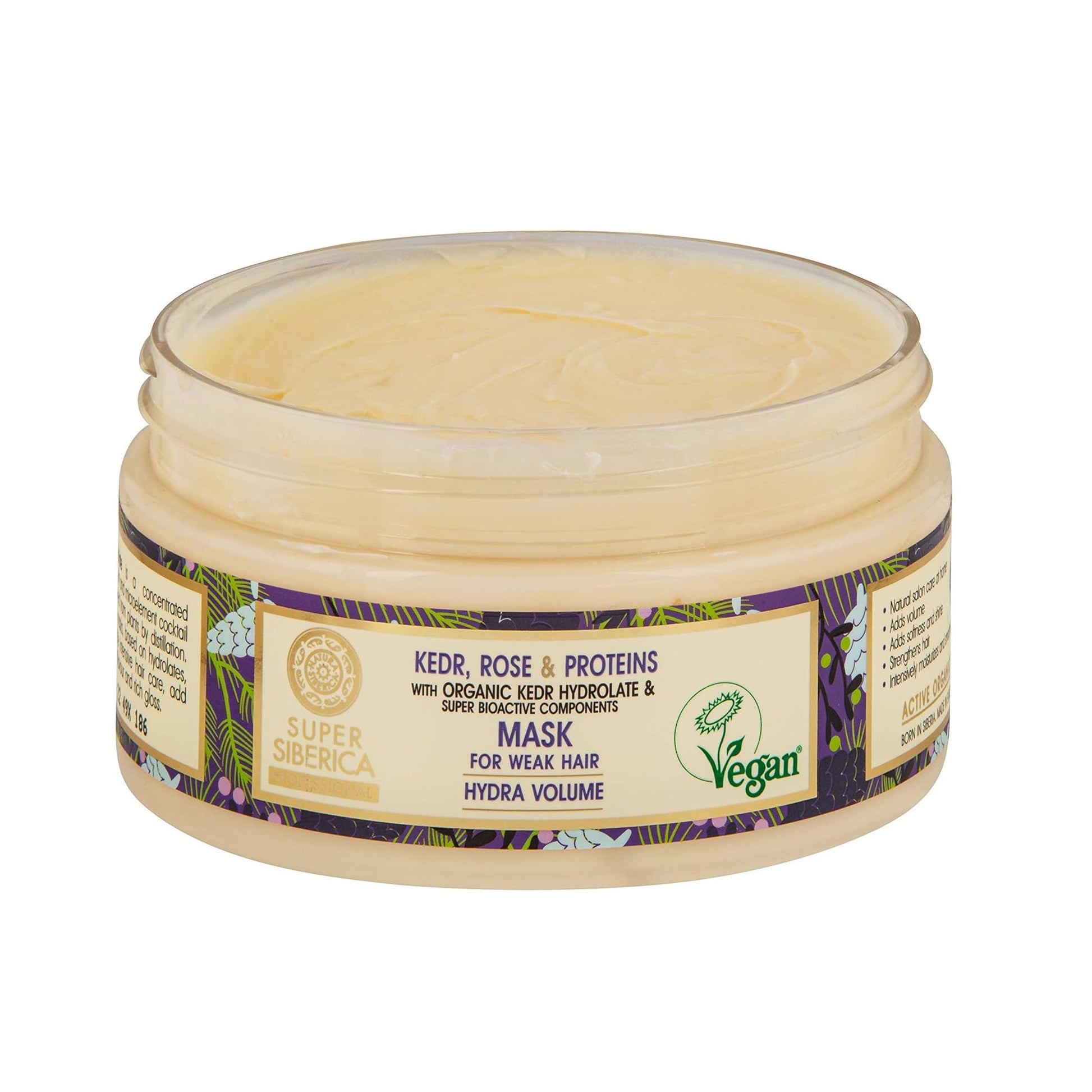 Super Kedr Rose & Proteins Mask 300ml - Natura Siberica - Deep Conditioning - Eco Natural Products
