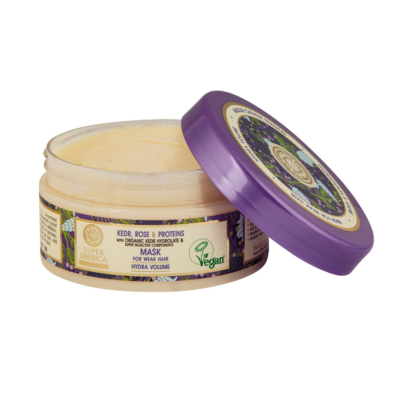 Super Kedr Rose & Proteins Mask 300ml - Natura Siberica - Deep Conditioning - Eco Natural Products