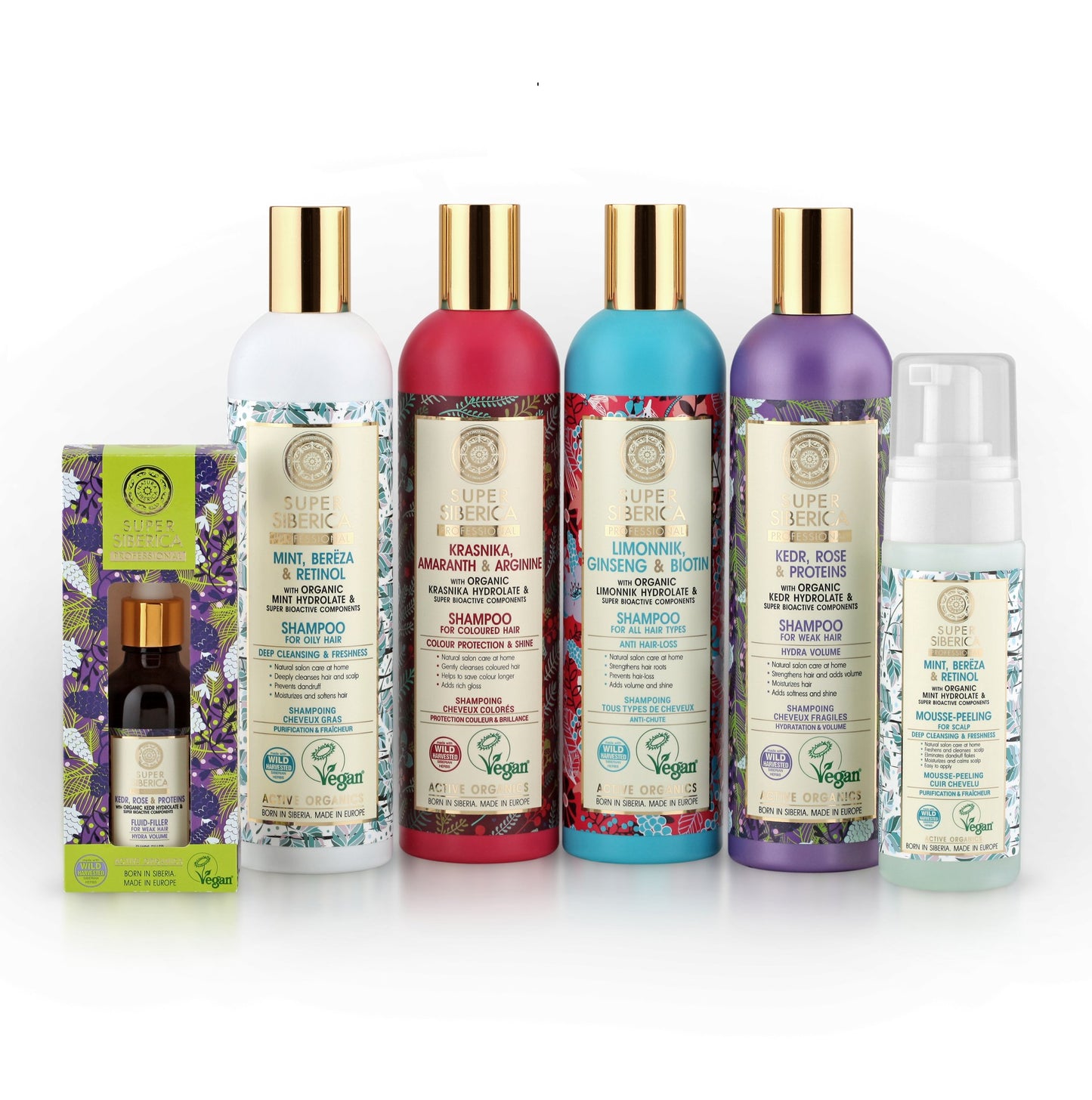 Super Krasnika Amaranth & Arginine Conditioner 400ml - Natura Siberica - Conditioners - Eco Natural Products