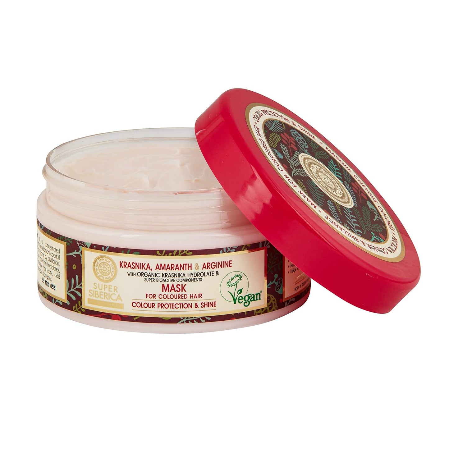 Super Krasnika Amaranth & Arginine Mask 300ml - Natura Siberica - Deep Conditioning - Eco Natural Products