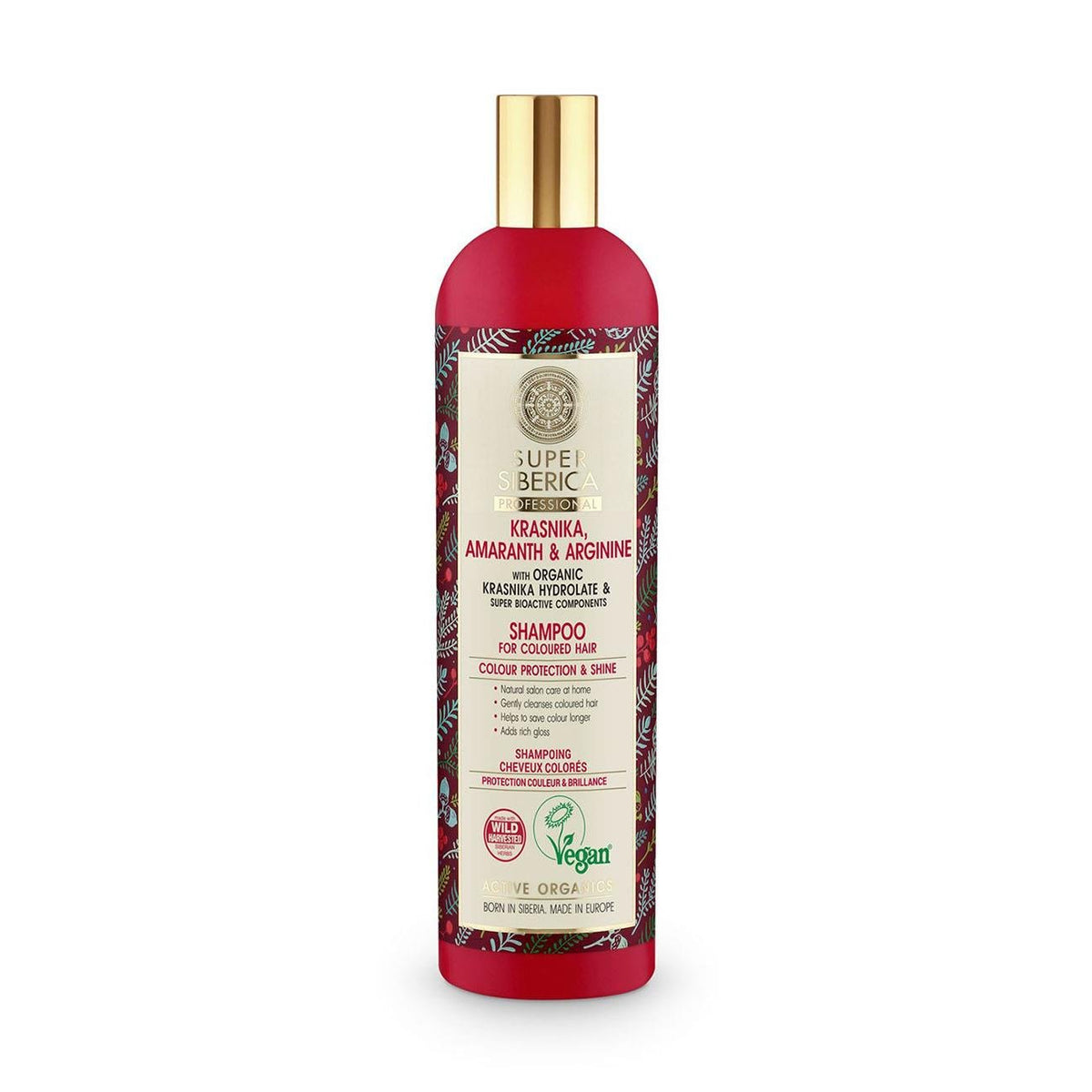 Super Krasnika Amaranth & Arginine Shampoo 400ml - Natura Siberica - Shampoo - Eco Natural Products