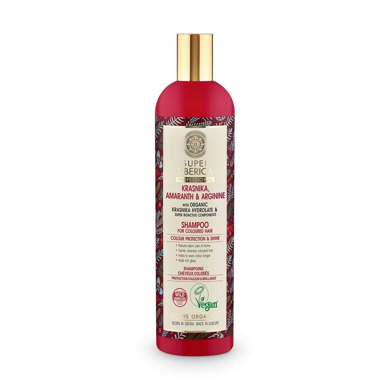 Super Krasnika Amaranth & Arginine Shampoo 400ml - Natura Siberica - Shampoo - Eco Natural Products