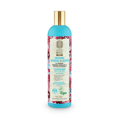 Super Limonnik Ginseng & Biotin Conditioner 400ml - Natura Siberica - Conditioners - Eco Natural Products