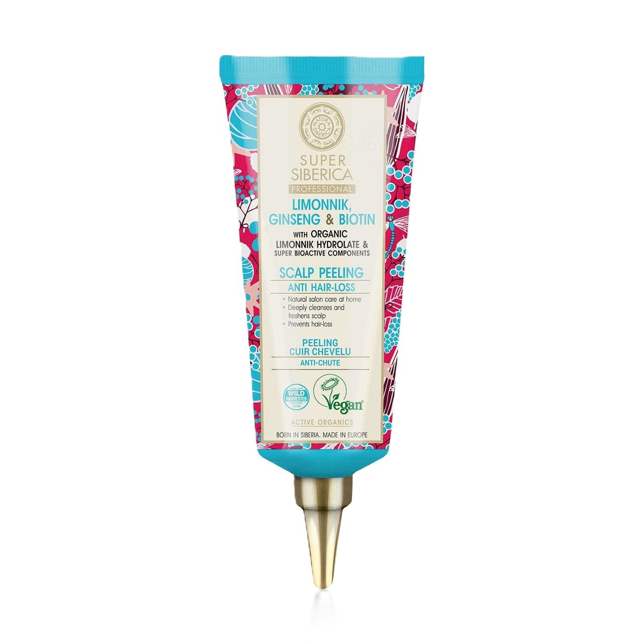 Super Limonnik Ginseng & Biotin Scalp Peeling 100ml - Natura Siberica - Scalp Care - Eco Natural Products