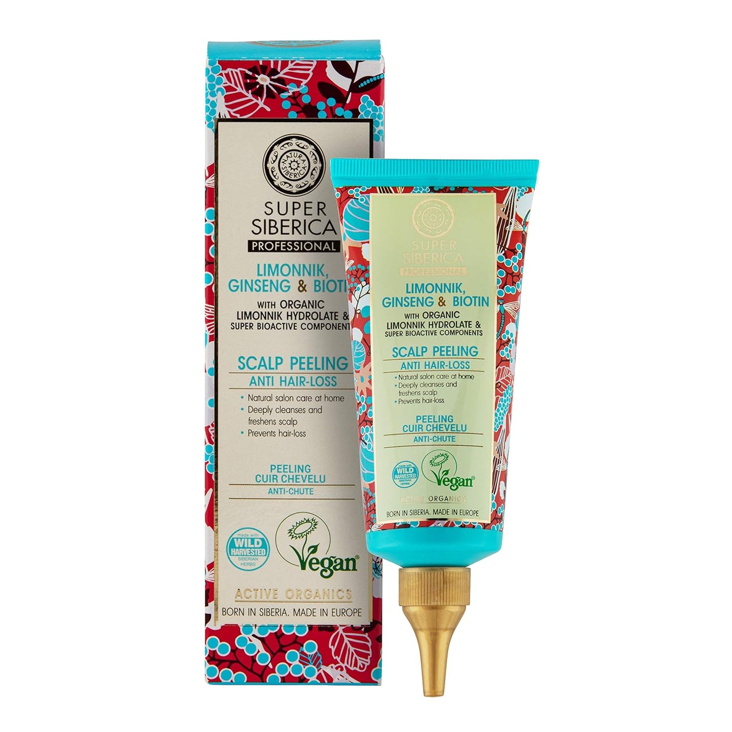 Super Limonnik Ginseng & Biotin Scalp Peeling 100ml - Natura Siberica - Scalp Care - Eco Natural Products