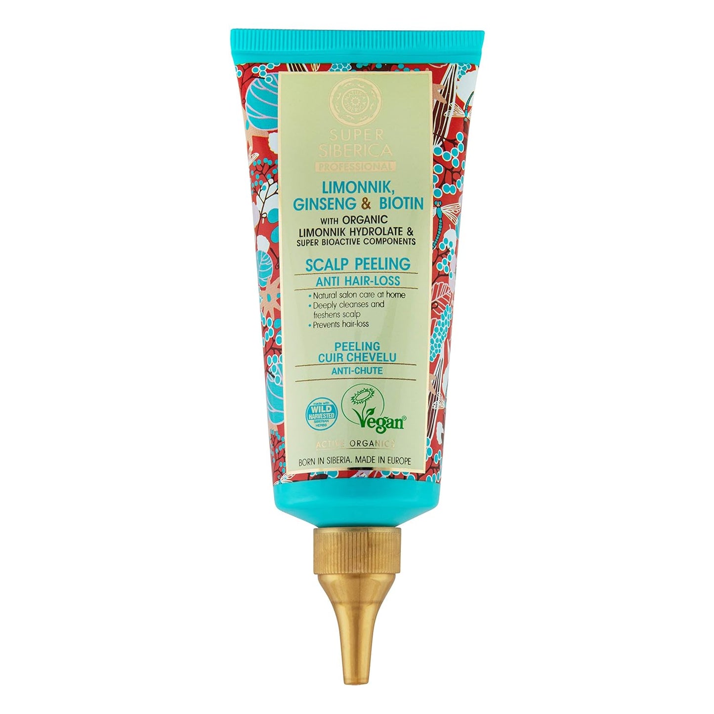 Super Limonnik Ginseng & Biotin Scalp Peeling 100ml - Natura Siberica - Scalp Care - Eco Natural Products