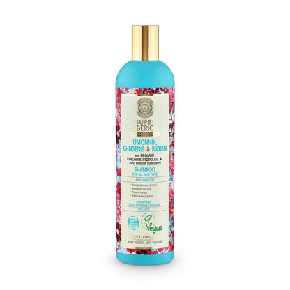 Super Limonnik Ginseng & Biotin Shampoo 400ml - Natura Siberica - Shampoo - Eco Natural Products