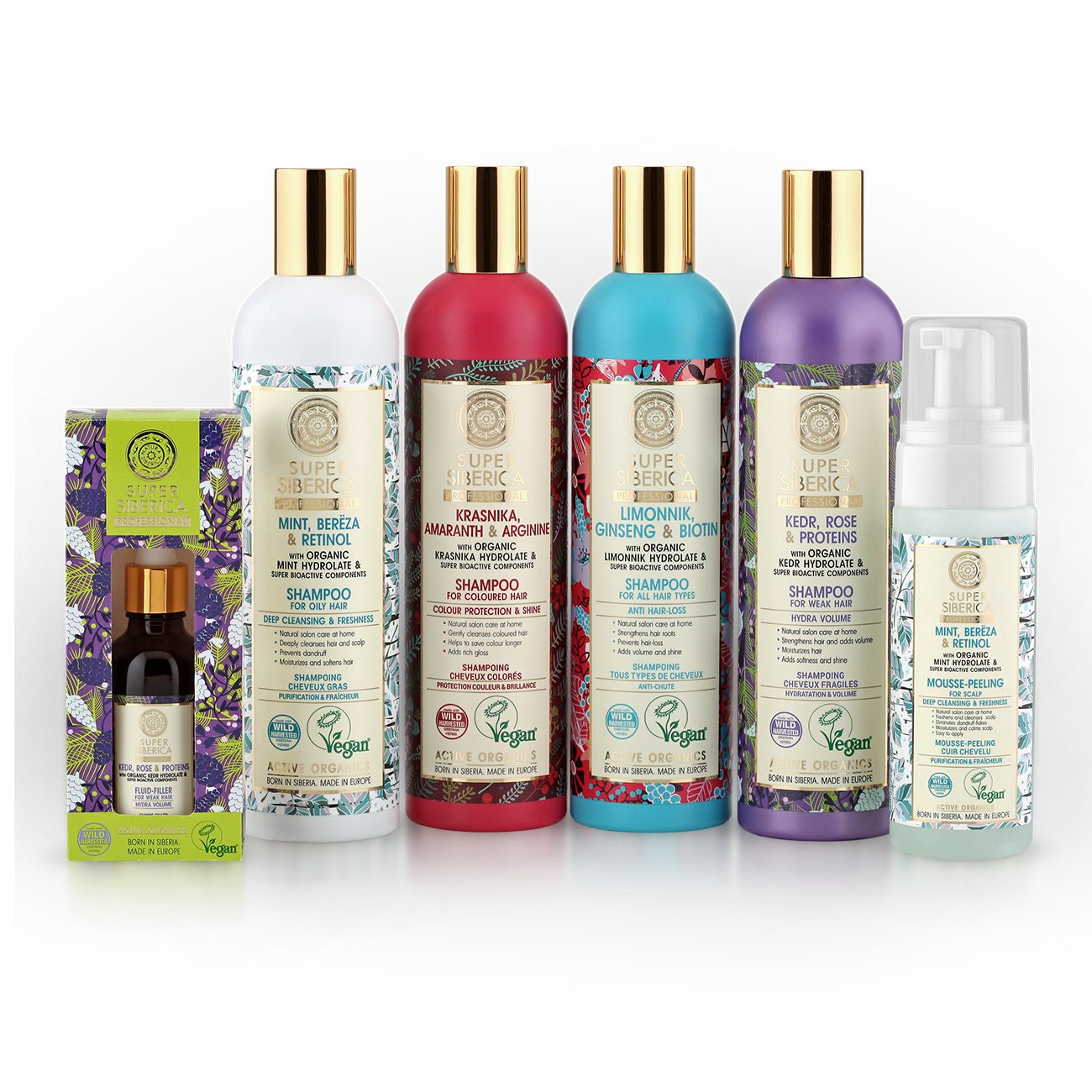 Super Mint Bereza & Retinol Shampoo 400ml - Natura Siberica - Shampoo - Eco Natural Products