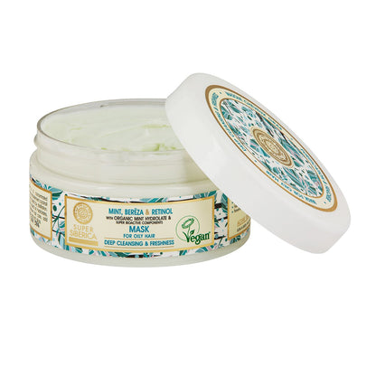 Super Mint Bereza & Retinoll Mask 300ml - Natura Siberica - Deep Conditioning - Eco Natural Products