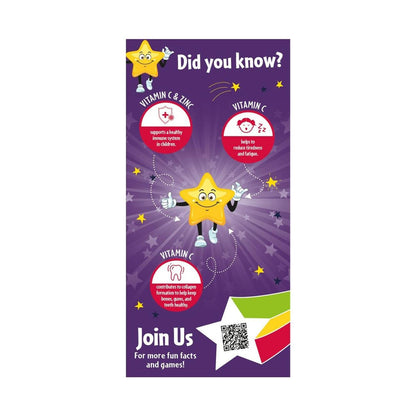 Super Stars Immune 60 Chewable Tablets - Natures Aid - Food Supplements - Eco Natural Products