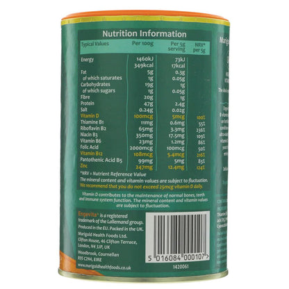 Super Yeast Flakes Vit D & B12 Engevita 100g - Marigold - Yeast flakes - Eco Natural Products