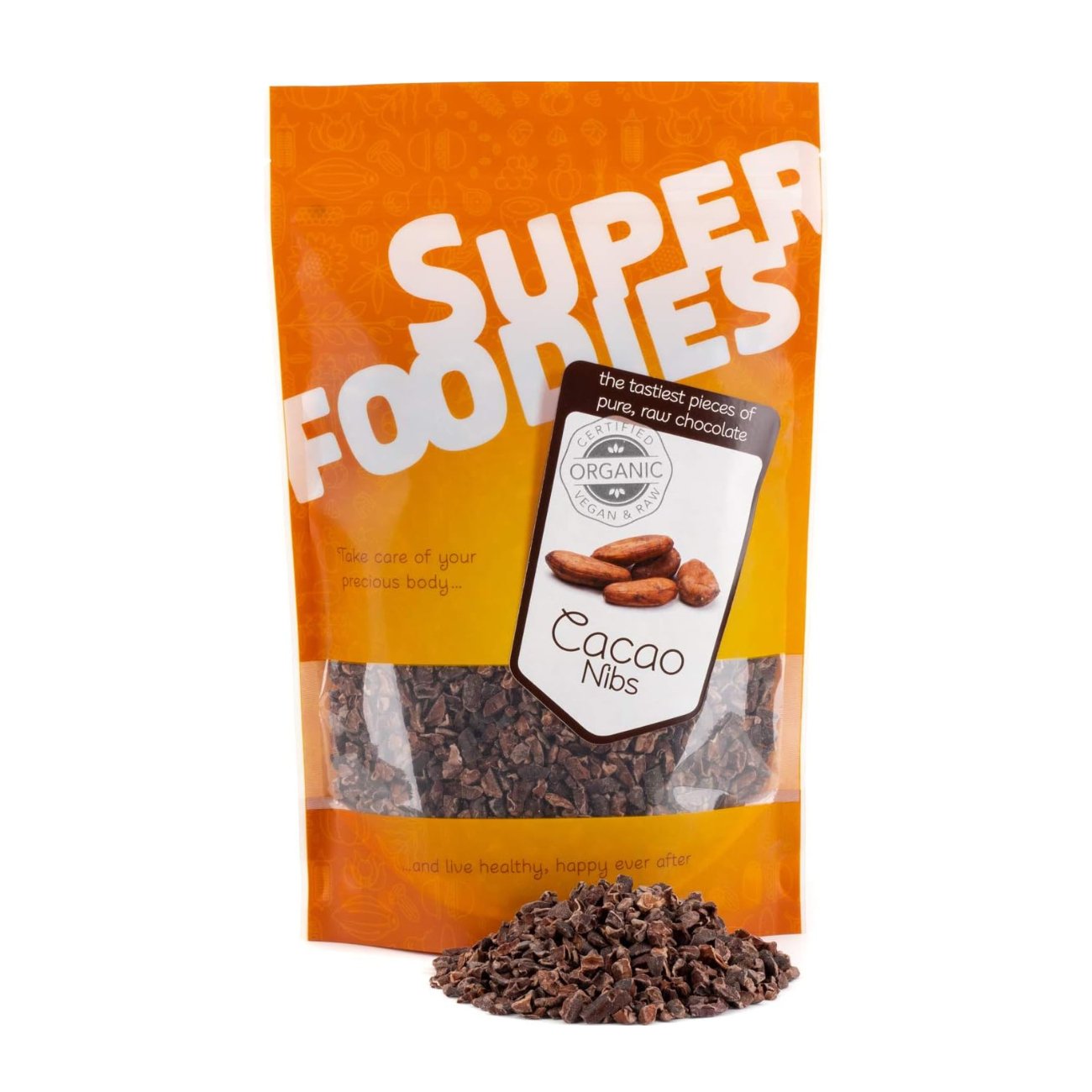 Superfoodies Organic Cacao Nibs 250g [BLACK FRIDAY] - Eco Natural Products - Superfoodies - Cacao