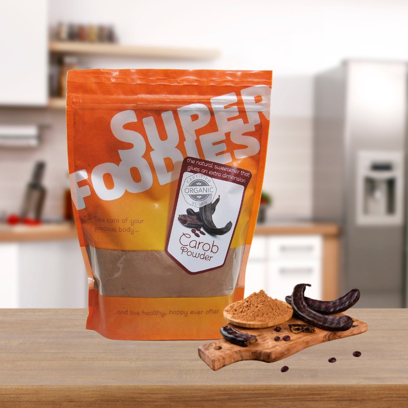 Superfoodies Organic Carob Powder 250g [BLACK FRIDAY] - Eco Natural Products - Superfoodies - Carob