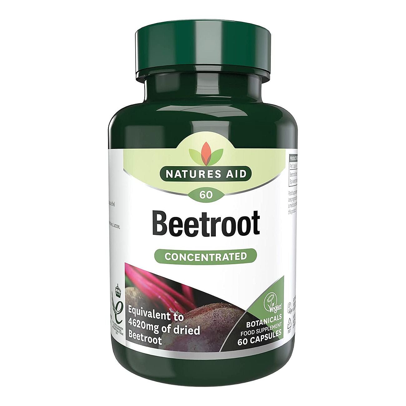 Superfoods Beetroot 60 Capsules - Natures Aid - Vitamins & Supplements - Eco Natural Products