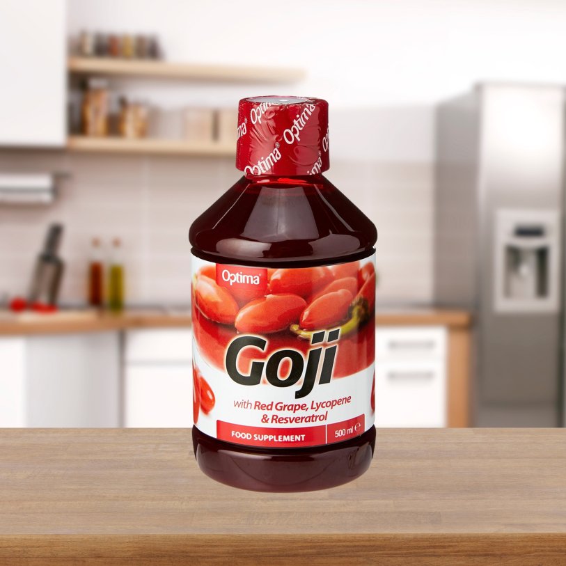 Superfruits Goji Juice With Oxy3 500ml - Optima - Liquid Food Supplement - Eco Natural Products