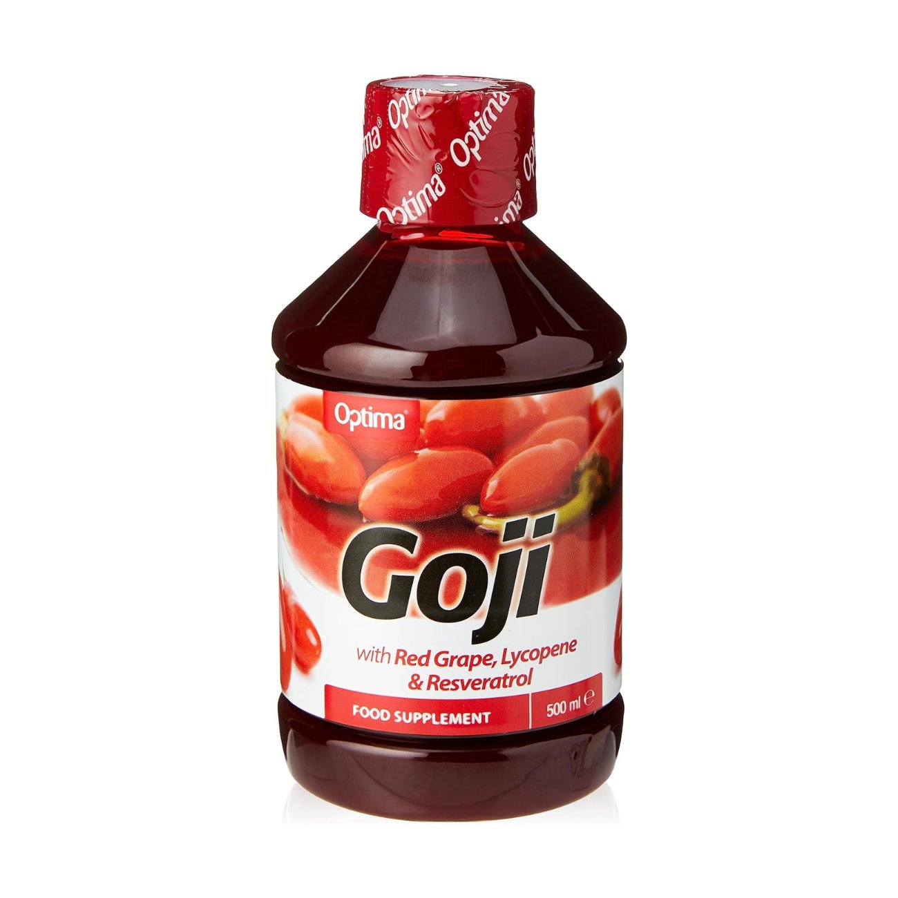 Superfruits Goji Juice With Oxy3 500ml - Optima - Liquid Food Supplement - Eco Natural Products