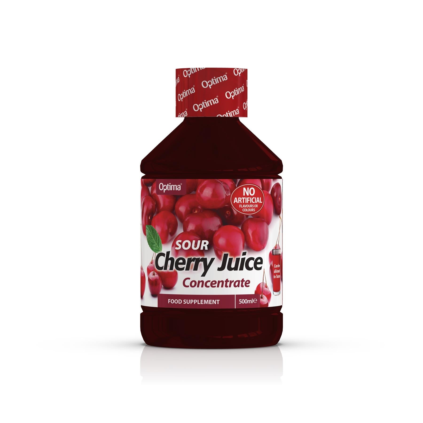 Superfruits Sour Cherry Juice 500ml - Optima - Liquid Food Supplement - Eco Natural Products