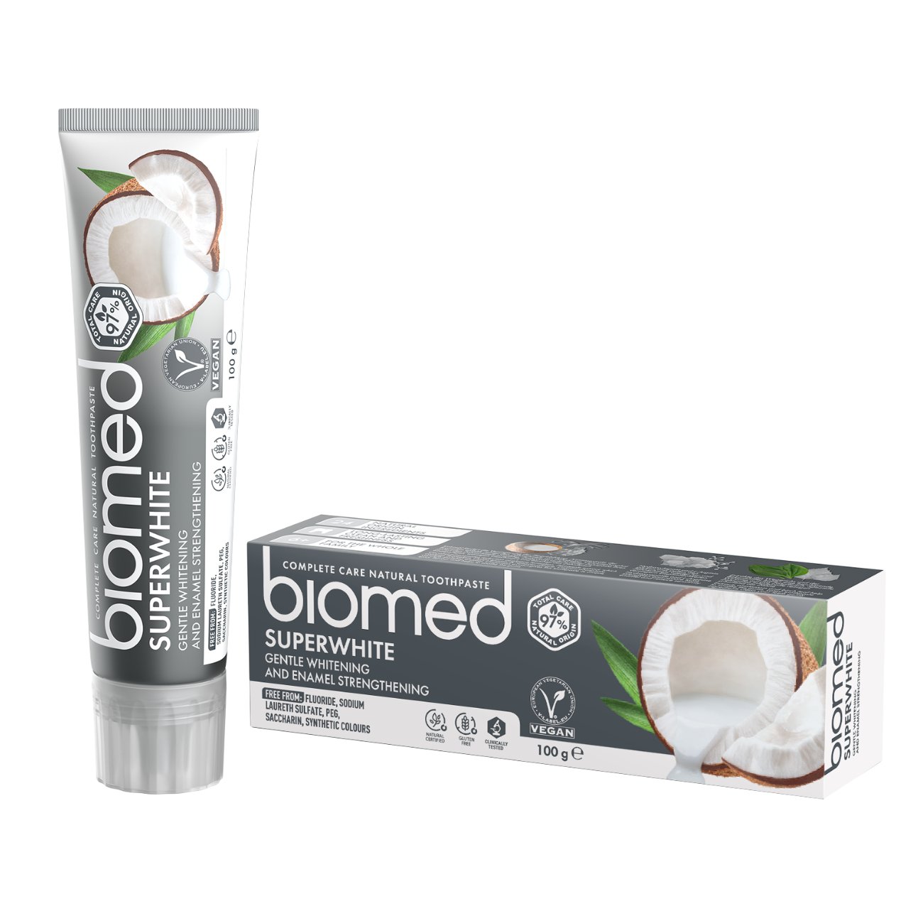 Superwhite Coconut Whitening Toothpaste 100g [BLACK FRIDAY] - Eco Natural Products - Splat - Toothpaste