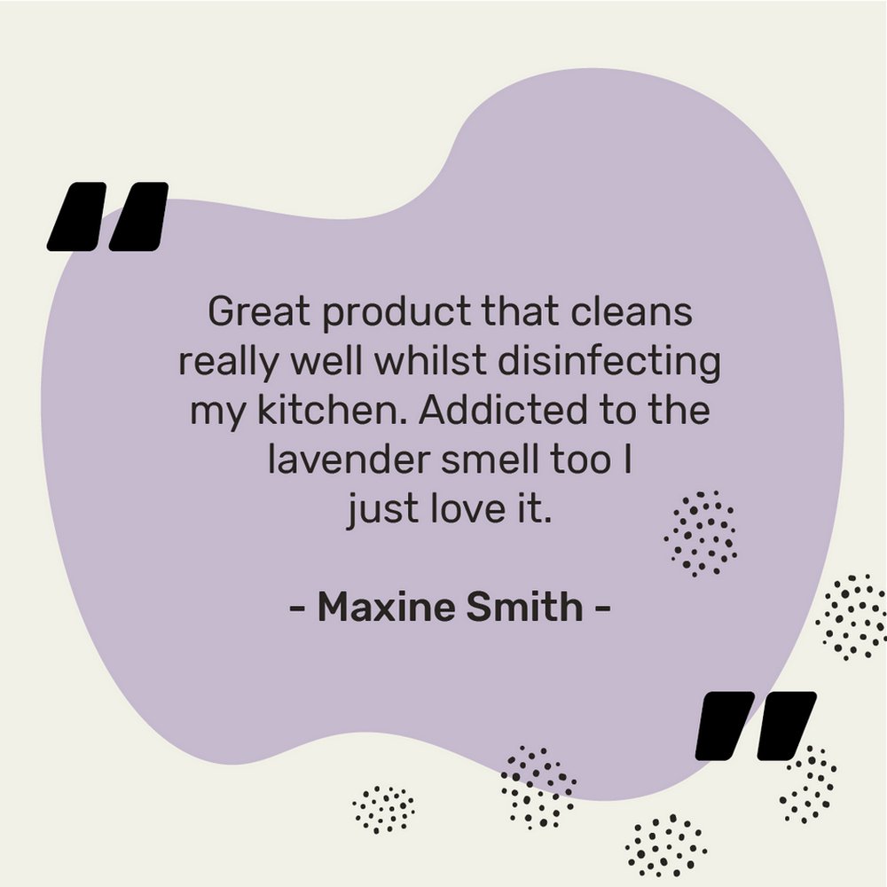 Surface Cleaner Anti - Bac Spray French Lavender 750ml - Miniml - Surface Spray - Eco Natural Products