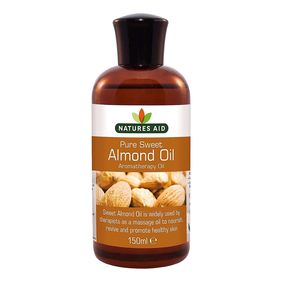 Sweet Almond Oil 150ml - Natures Aid - Beauty Oil - Eco Natural Products