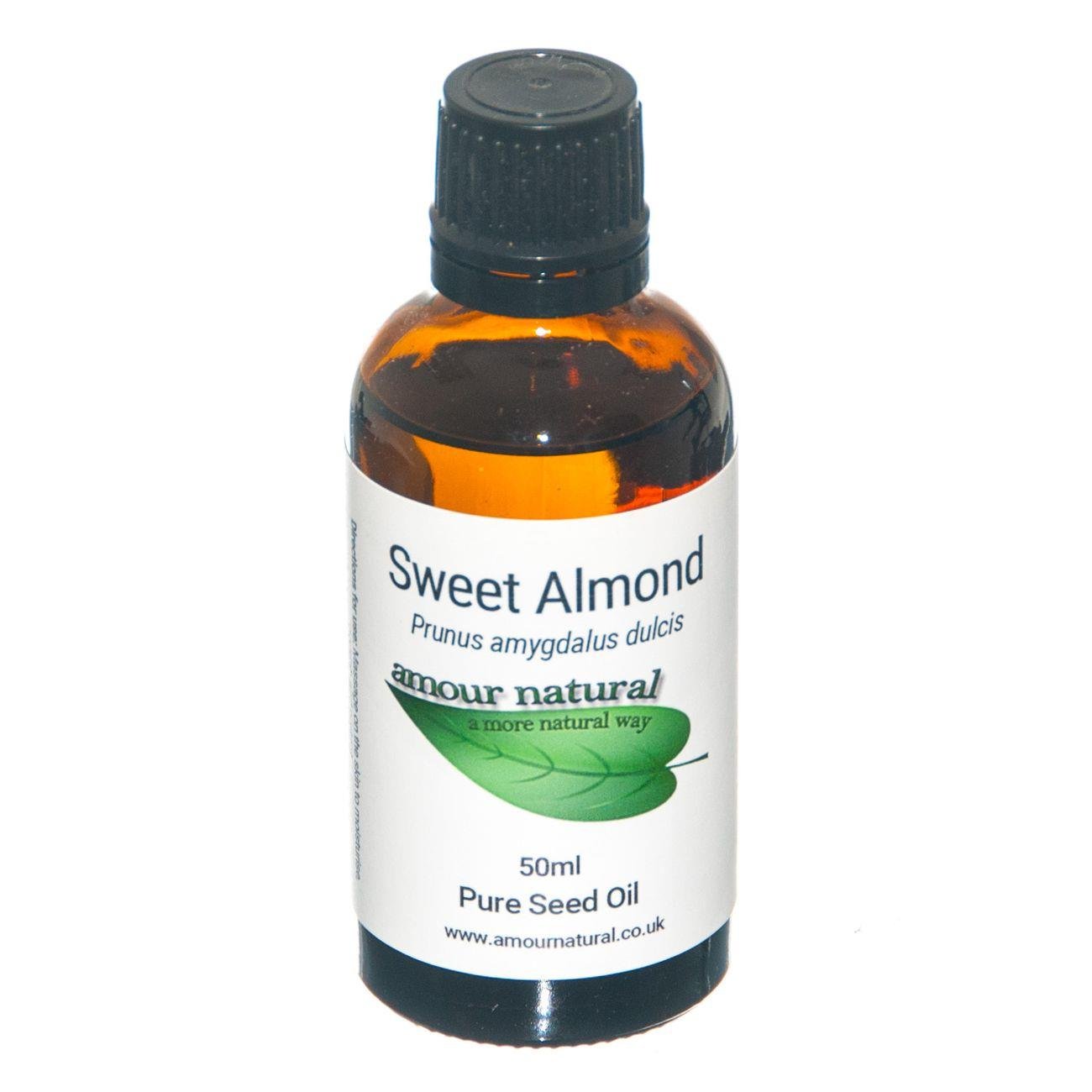 Sweet Almond Oil (Prunus Amygdalus Dulcis) 50ml - Amour Natural - Eco Natural Products