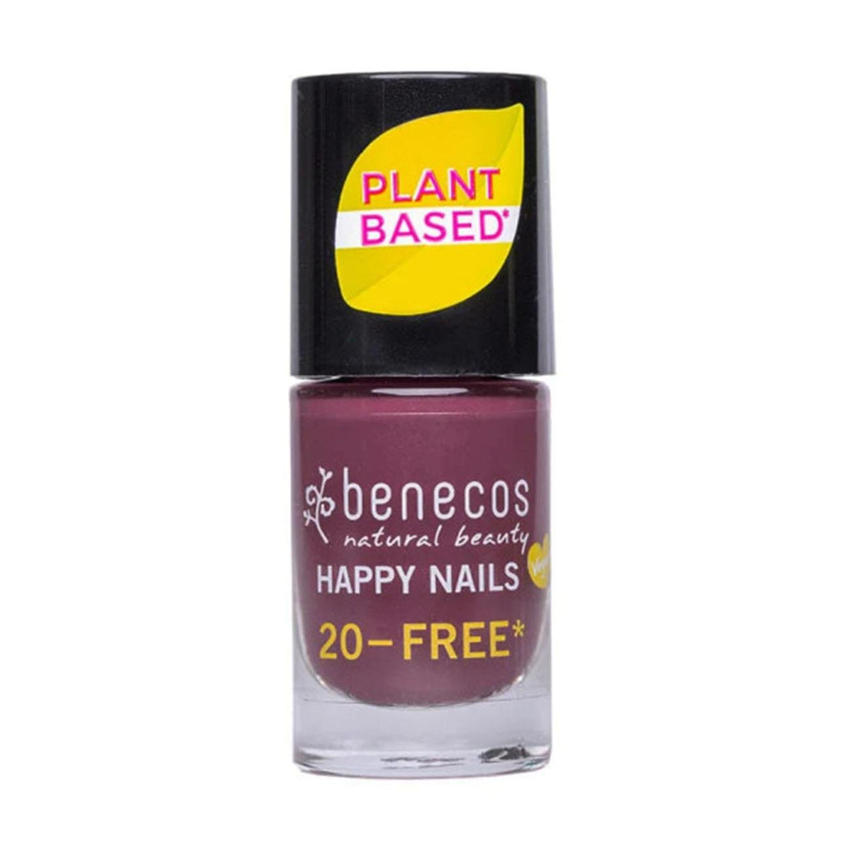 Sweet Plum Happy Nails - Nail Polish 5ml - Benecos - Nail polish - Benecos