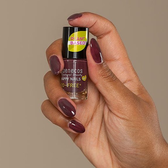 Sweet Plum Happy Nails - Nail Polish 5ml [BLACK FRIDAY] - Eco Natural Products - Benecos - Nail polish