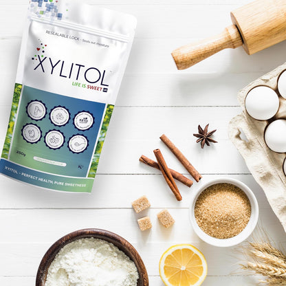 Sweetener 250g Pouch - Xylitol - Sweetener - Eco Natural Products