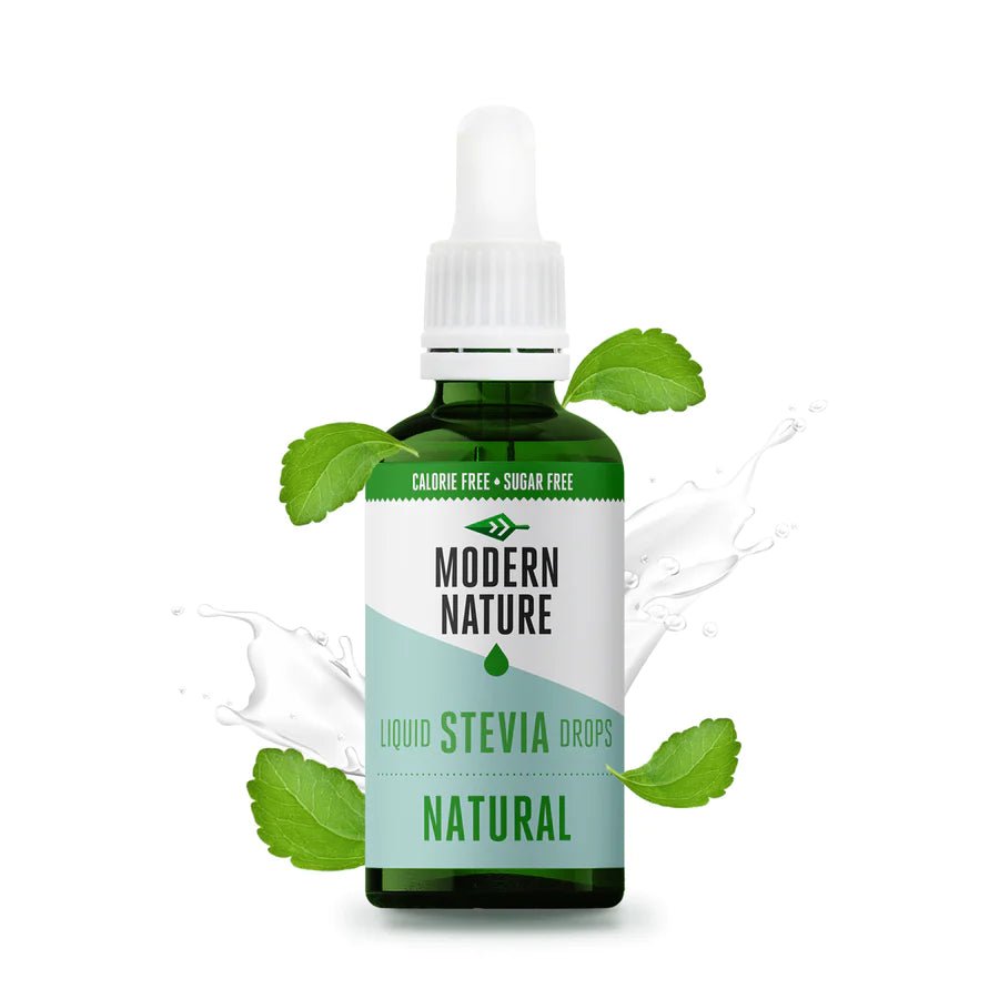 Sweetener Liquid Stevia Drops 50ml - Modern Nature - Sugar & Sweeteners - Eco Natural Products