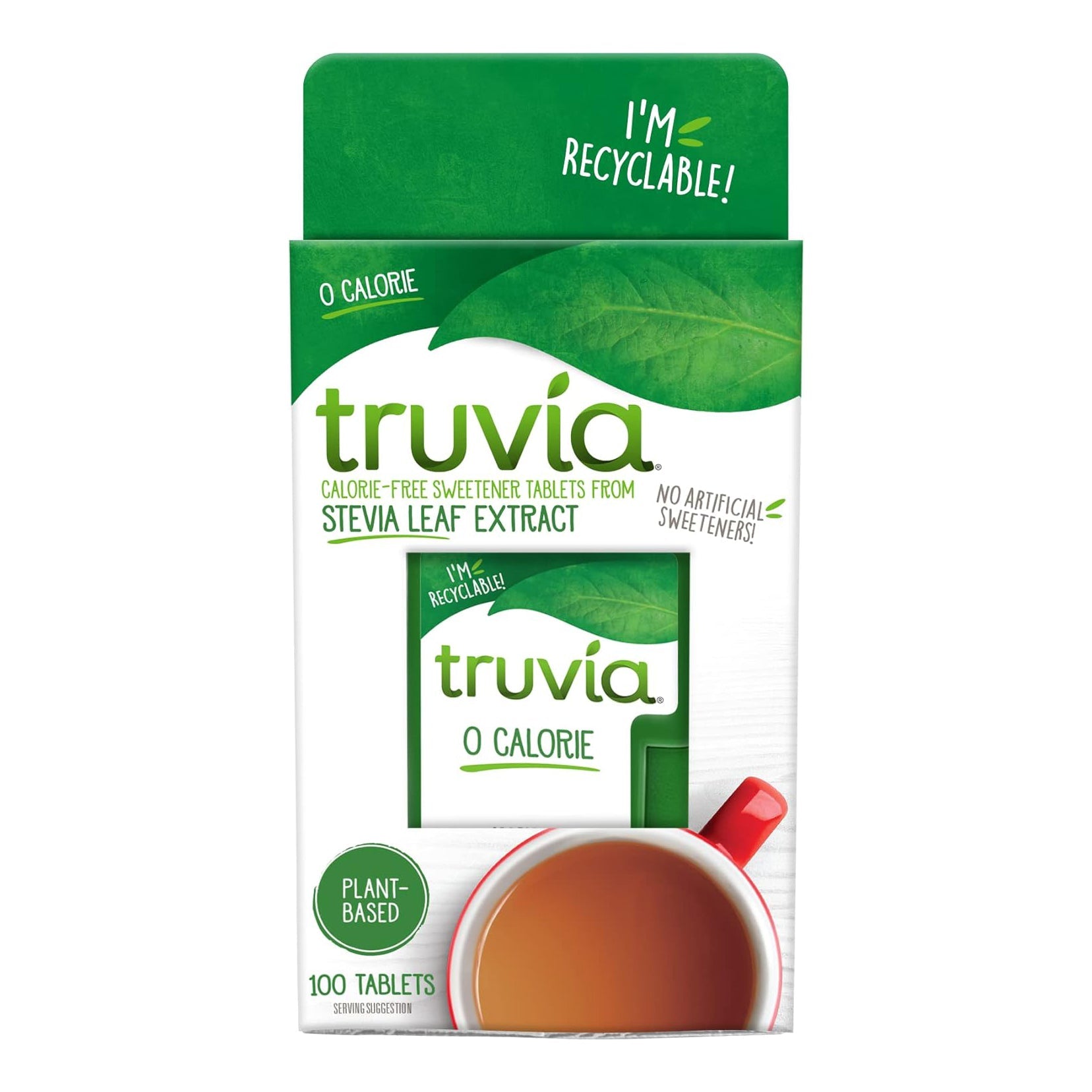 Sweetener Stevia 100 Tablets - Truvia - Sweetener - Eco Natural Products