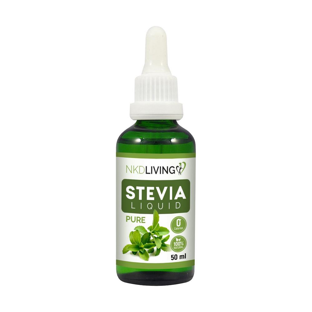 Sweetener Stevia Liquid 100% Natural 50ml - NKD Living - Sweetener - Eco Natural Products