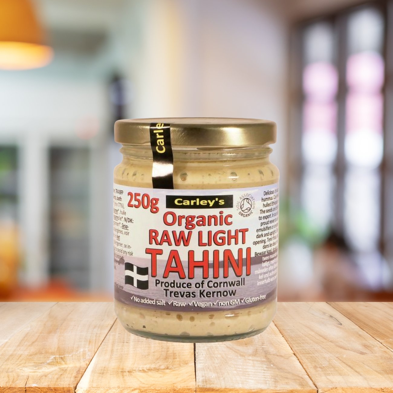 Tahini Organic Raw Light 250g - CarleyÂ´s - Spreads - Eco Natural Products