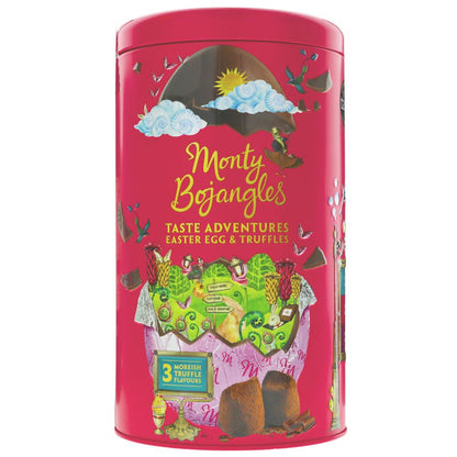 Taste Adventures Easter Egg Premium Tin Gift 175g - Monty Bojangles - Truffles - Monty Bojangles