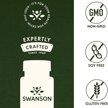 Taurine 500mg 100 Capsules - Swanson - Single Vitamins - Eco Natural Products