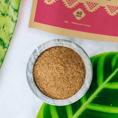 Tea Pau d'Arco (Lapacho) 2000mg 40 Bags - Rio Amazon - Tea herbal - Eco Natural Products